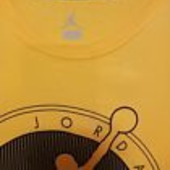3 Jordan (T-Shirts)-(2 Black/1 Yellow)-(Pre-owned)-(Stains)-(Size-L)-$25.00 - Picture 9 of 9